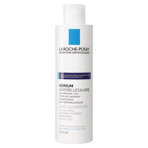 La Roche Posay Kerium 200mL - Shampoing Antipelliculaire Cheveux Gras