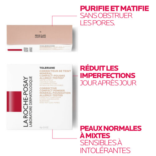 La Roche Posay Tolériane Teint Minéral 9g Doré - Peau Sensible