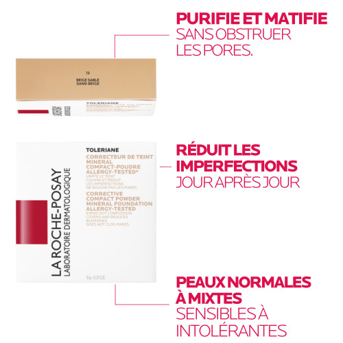 La Roche Posay Tolériane Teint Minéral 9g Doré - Peau Sensible