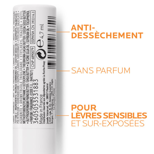 La Roche Posay Anthelios Stick SPF 50+ 4,7mL - Résistant à l'eau