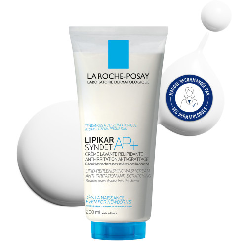 La Roche Posay Lipikar Syndet AP+ 200ml - Apaisant Anti-Irritations