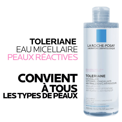 La Roche Posay Eau Micellaire Ultra 400mL - Apaisante et Efficace