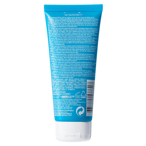 La Roche Posay Effaclar Masque 100ml - Purifiant Anti-Brillance