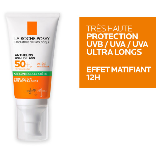 La Roche Posay Anthelios XL 50mL - Protection Haute, Matifiant,