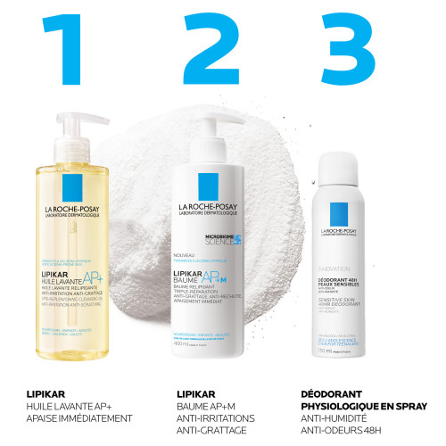 La Roche Posay Déodorant Physiologique 48H 2x150ml - Longue Durée