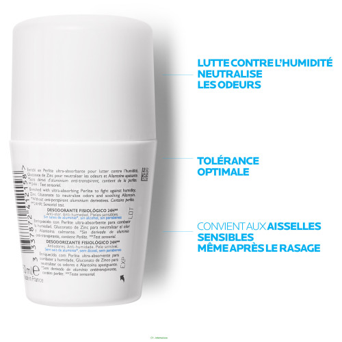 La Roche Posay Déodorant Physiologique 48H 2x150ml - Longue Durée