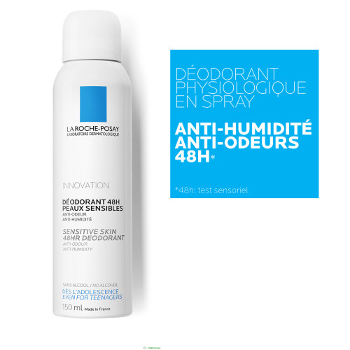 La Roche Posay Déodorant Physiologique 48H 2x150ml - Longue Durée