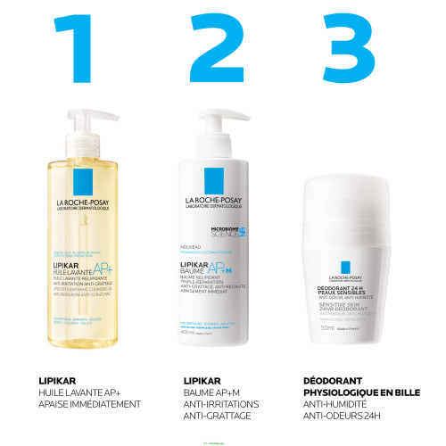 La Roche Posay Déodorant Physiologique 48H 2x150ml - Longue Durée