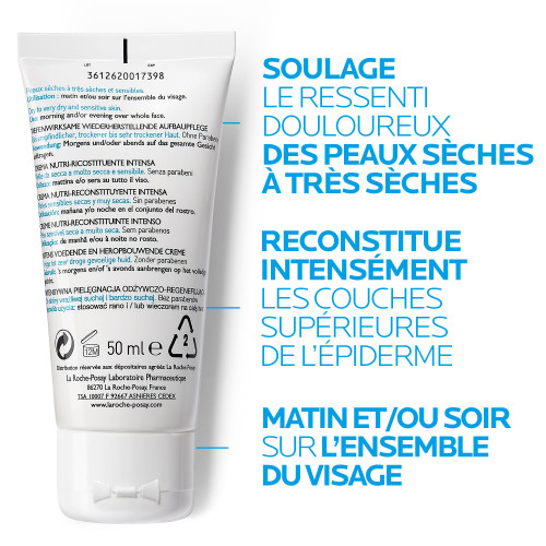 La Roche Posay Nutritic Intense 50ml - Hydratation Profonde sur