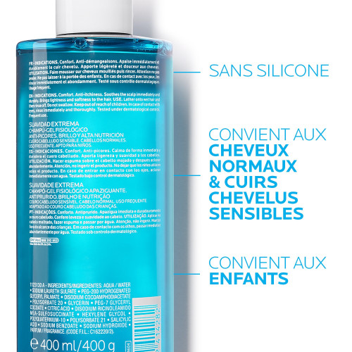 La Roche Posay Kerium Doux Extreme 400ml - Shampoing Doux chez