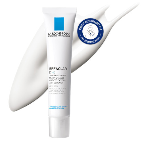 La Roche Posay Effaclar K+ 40mL - Soin Rénovation Peaux Grasses chez