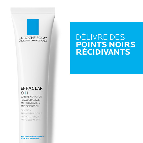 La Roche Posay Effaclar K+ 40mL - Soin Rénovation Peaux Grasses chez