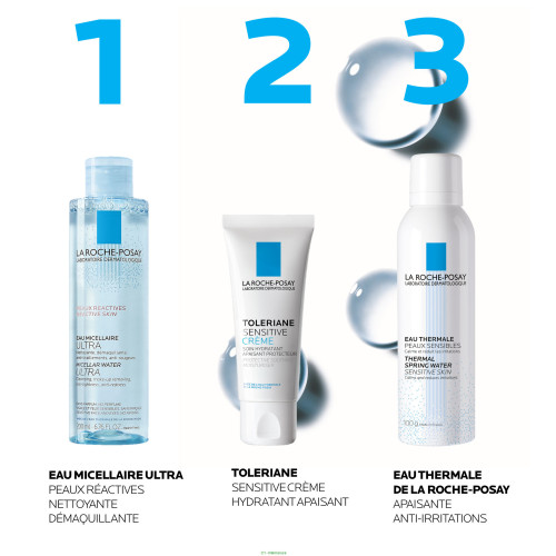 La Roche Posay Eau Micellaire Ultra 200ml - Apaise Peaux Réactives