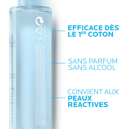 La Roche Posay Eau Micellaire Ultra 200ml - Apaise Peaux Réactives