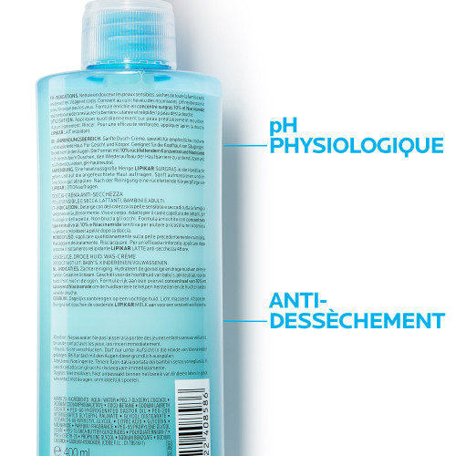 LA ROCHE POSAY Lipikar Surgras 750ml Anti-Dessèchement