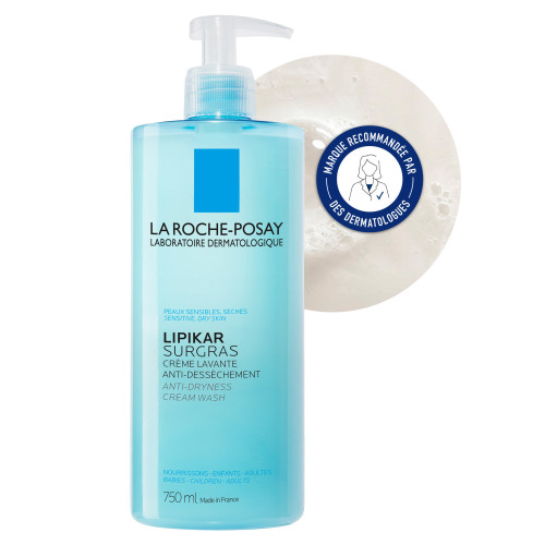LA ROCHE POSAY Lipikar Surgras 750ml Anti-Dessèchement