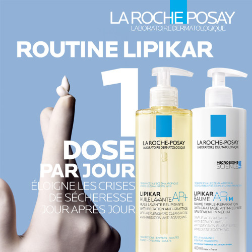 La Roche Posay Lipikar Baume 400ml - Apaisant Anti-Eczéma