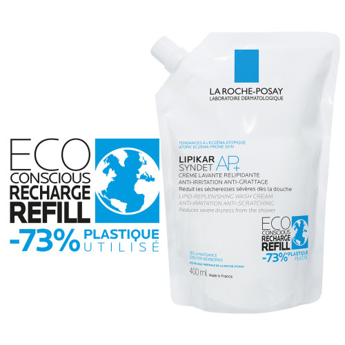 La Roche Posay Lipikar Syndet Ap+ 400ml - Apaise et Hydrate