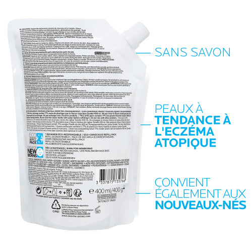 La Roche Posay Lipikar Syndet Ap+ 400ml - Apaise et Hydrate