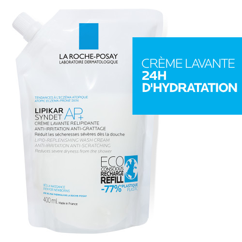 La Roche Posay Lipikar Syndet Ap+ 400ml - Apaise et Hydrate