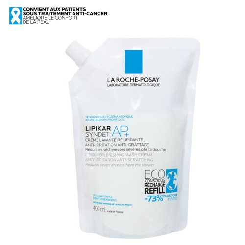 La Roche Posay Lipikar Syndet Ap+ 400ml - Apaise et Hydrate