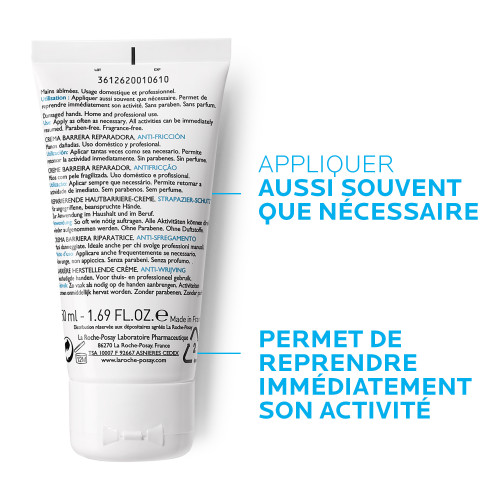 La Roche Posay Cicaplast 100mL - Apaise et Répare Mains Abîmées