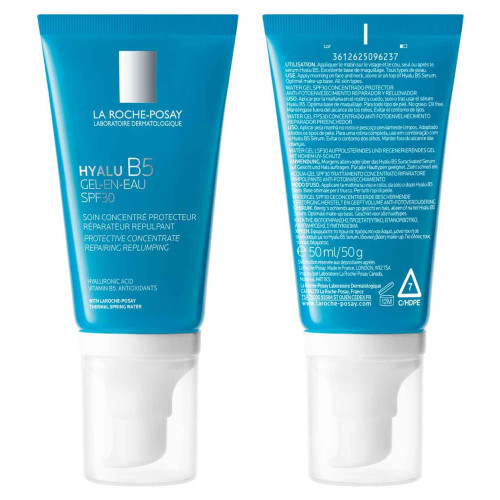 La Roche Posay Hyalu B5 SPF30 Aquagel 50ml - Hydratation Profonde