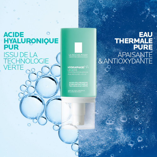 Hydraphase HA Légère La Roche-Posay 50ml - Hydratation Intense 72h