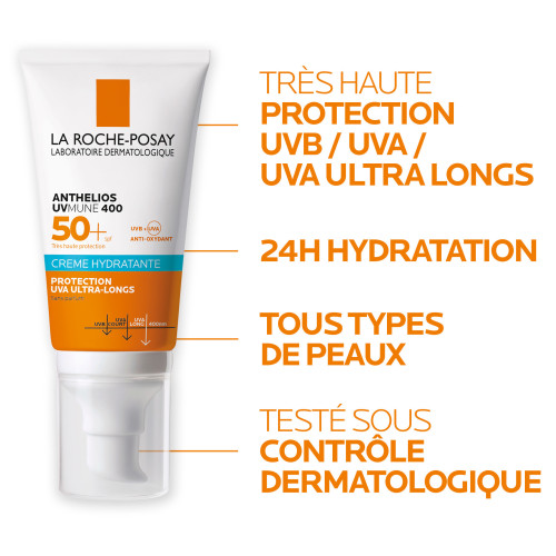 La Roche Posay Anthelios UVMUNE 400 SPF50+ 50ml - Protection Haute