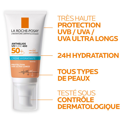 La Roche Posay Anthelios UVmune SPF50+ Teinté 50ml - Protection