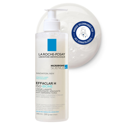 La Roche Posay Effaclar H Crème Lavante 200ml - Hydratation 24H