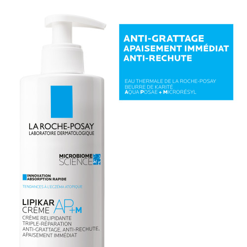 La Roche Posay Lipikar AP+ M 400ml - Apaise et Hydrate
