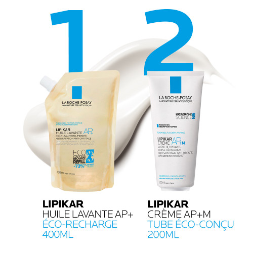 La Roche Posay Lipikar AP+ M 200ml - Apaise et Hydrate Peaux Sèches