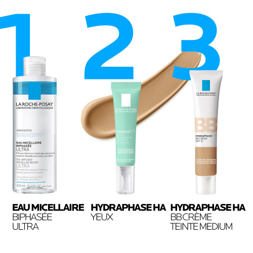 La Roche-Posay Hydraphase HA BB Crème Medium 40ml - Hydratation 48h