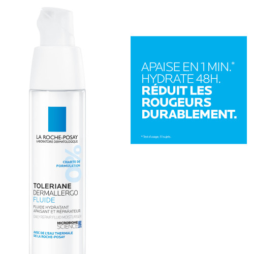 La Roche Posay Tolériane Dermallergo Fluide 50ml - Apaise et Hydrate