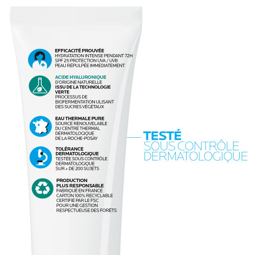 La Roche Posay Hydraphase HA UV SPF25 Riche 40ml - Hydratation