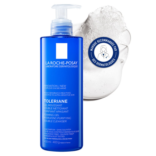 Tolériane Gel Moussant Nettoyant 400 ml