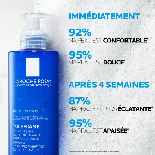 Tolériane Gel Moussant Nettoyant 400 ml