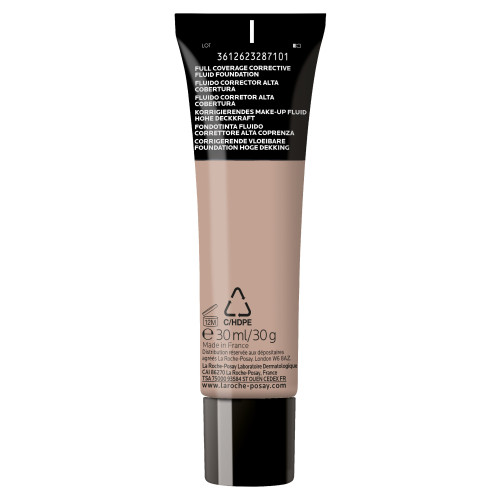 TOLERIANE - Fond de Teint Fluide Correcteur n°12 SPF25 Haute Couvrance Visage 30 ml