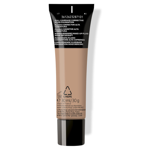 TOLERIANE - Fond de Teint Fluide Correcteur n°13 SPF25 Haute Couvrance Visage, 30ml