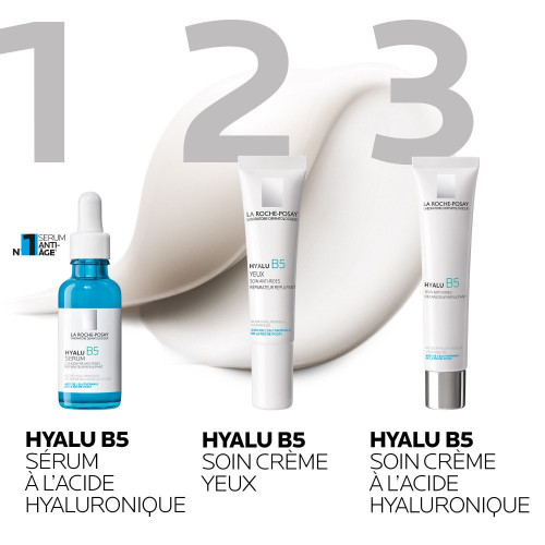 Hyalu B5 Soin Anti-Rides Réparateur Repulpant 40 ml + Sérum Concentré 10 ml Offert