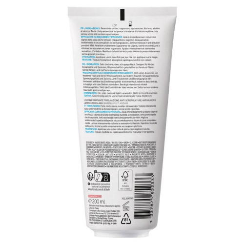 Lipikar lait Urea 10 % 200 ml