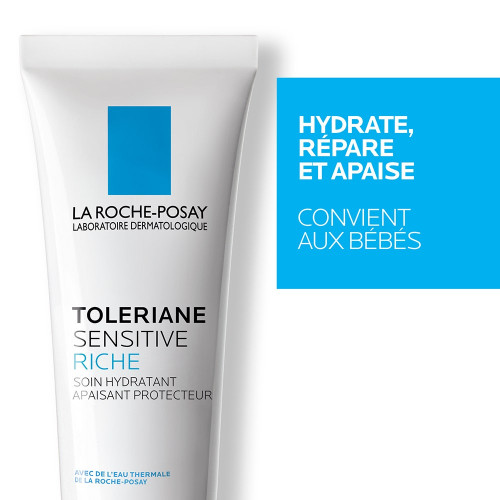Tolériane Sensitive Riche Soin Hydratant 2 x 40 ml