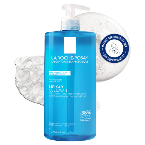 Lipikar Gel Lavant Apaisant Protecteur 1 L