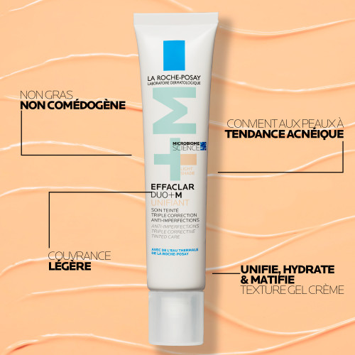 Effaclar Duo+M Soin Teinté Claire 40 ml