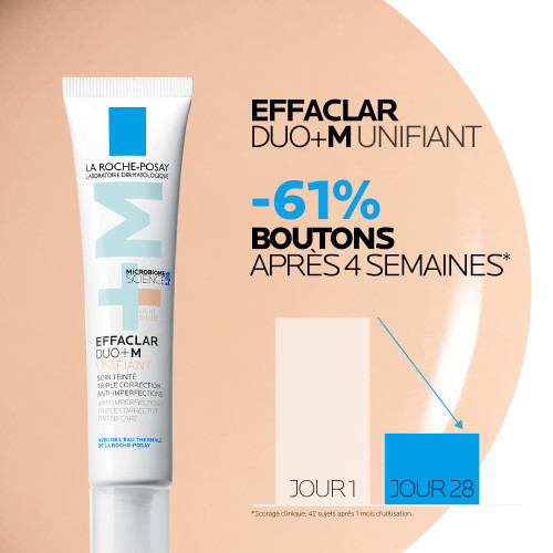 Effaclar Duo+M Soin Teinté Claire 40 ml