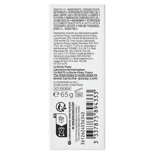 Effaclar pain dermatologique anti-imperfections 65 g