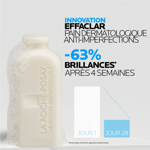 Effaclar pain dermatologique anti-imperfections 65 g