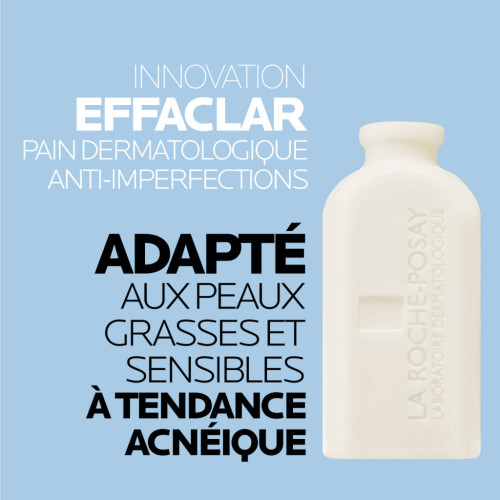 Effaclar pain dermatologique anti-imperfections 65 g