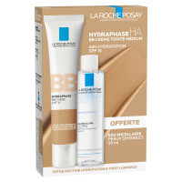 HYDRAPHASE HA COFFRET BB Crème Teinte Medium 40 ml + Eau Micellaire 50 ml Offerte